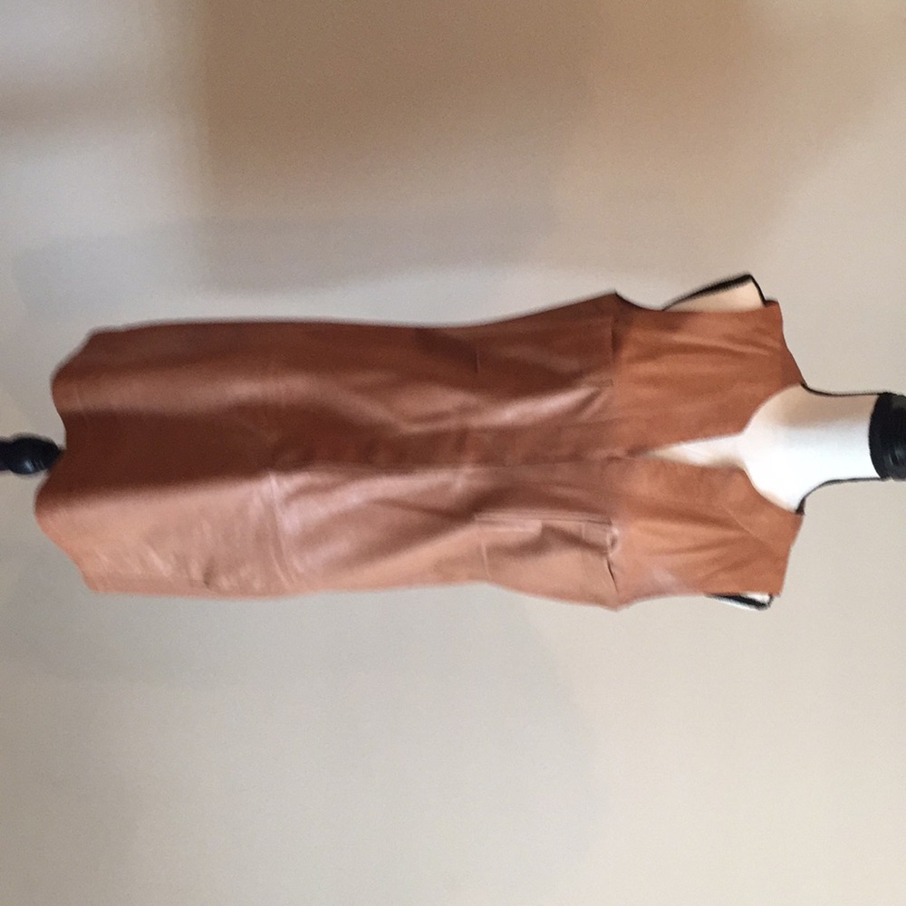 Vince leather dress